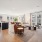 living room with large windows and wood floors