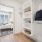 closet with shelves