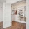 a spacious walk-in closet