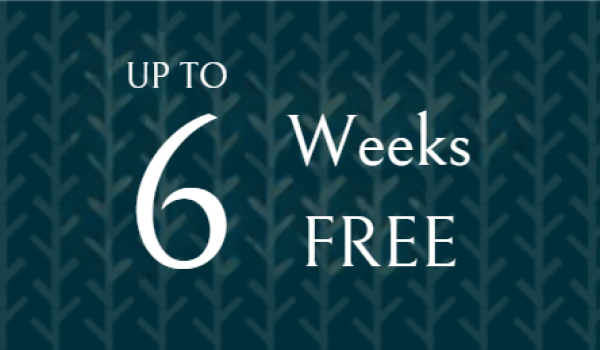 Up to Six Weeks Free!